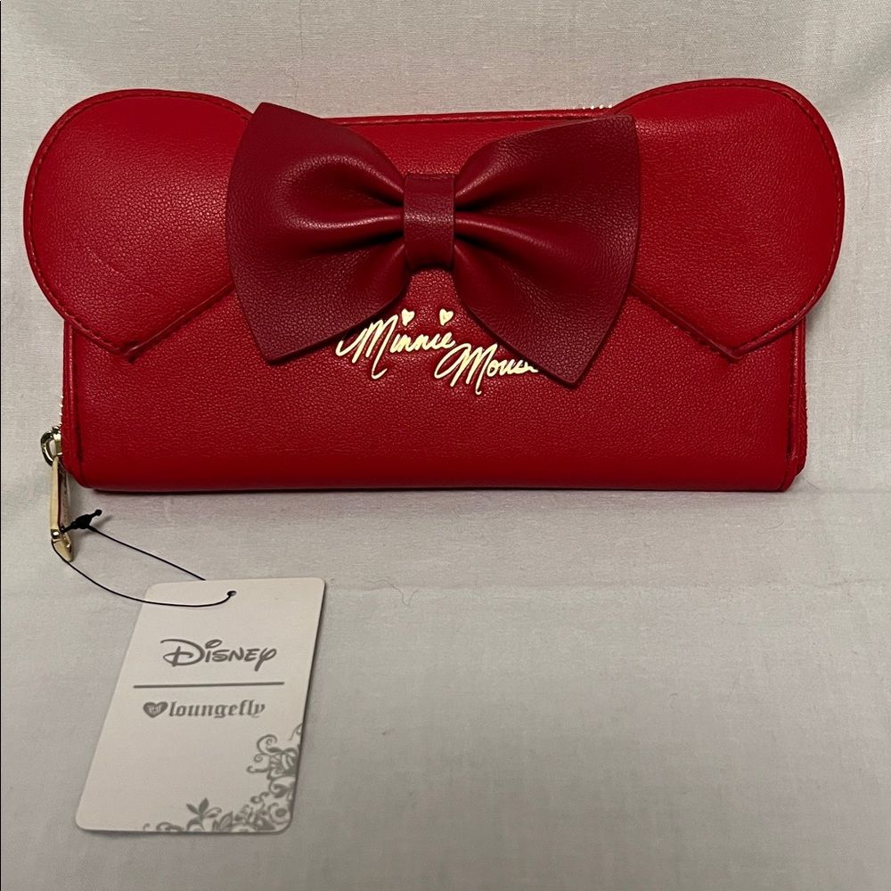 Loungefly Disney Red Bow Wallet